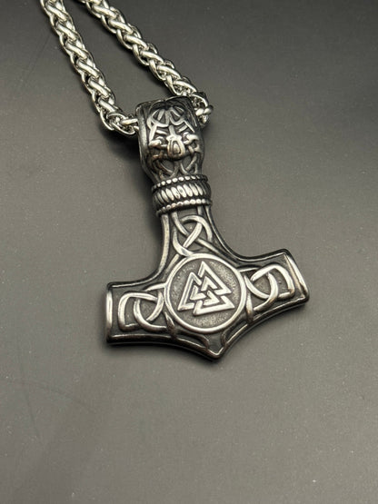 Modern Mjolnir Necklace